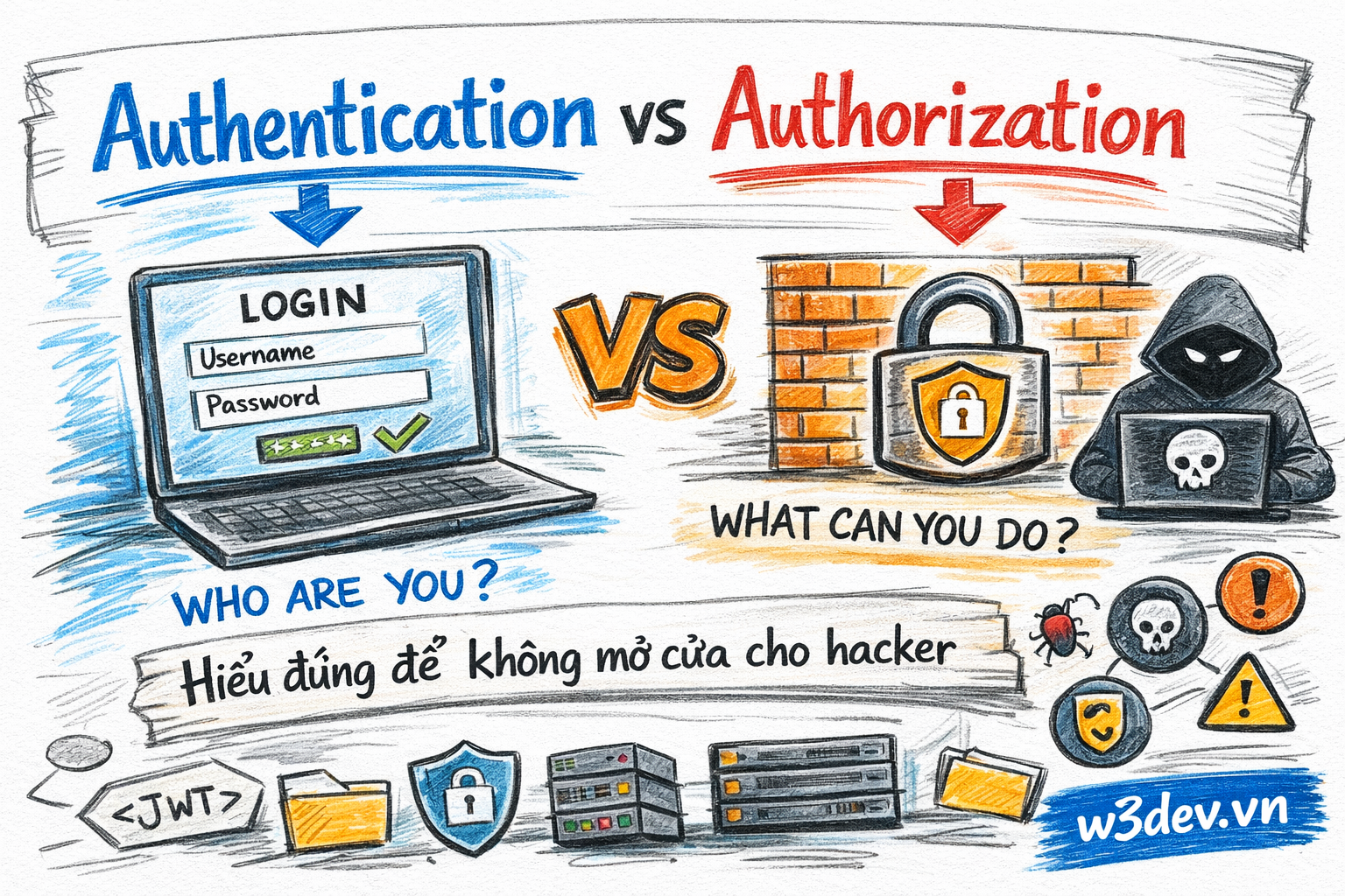 Authentication vs Authorization Trong .NET: Phân Biệt Đúng Cách Và Áp Dụng Thực Tế